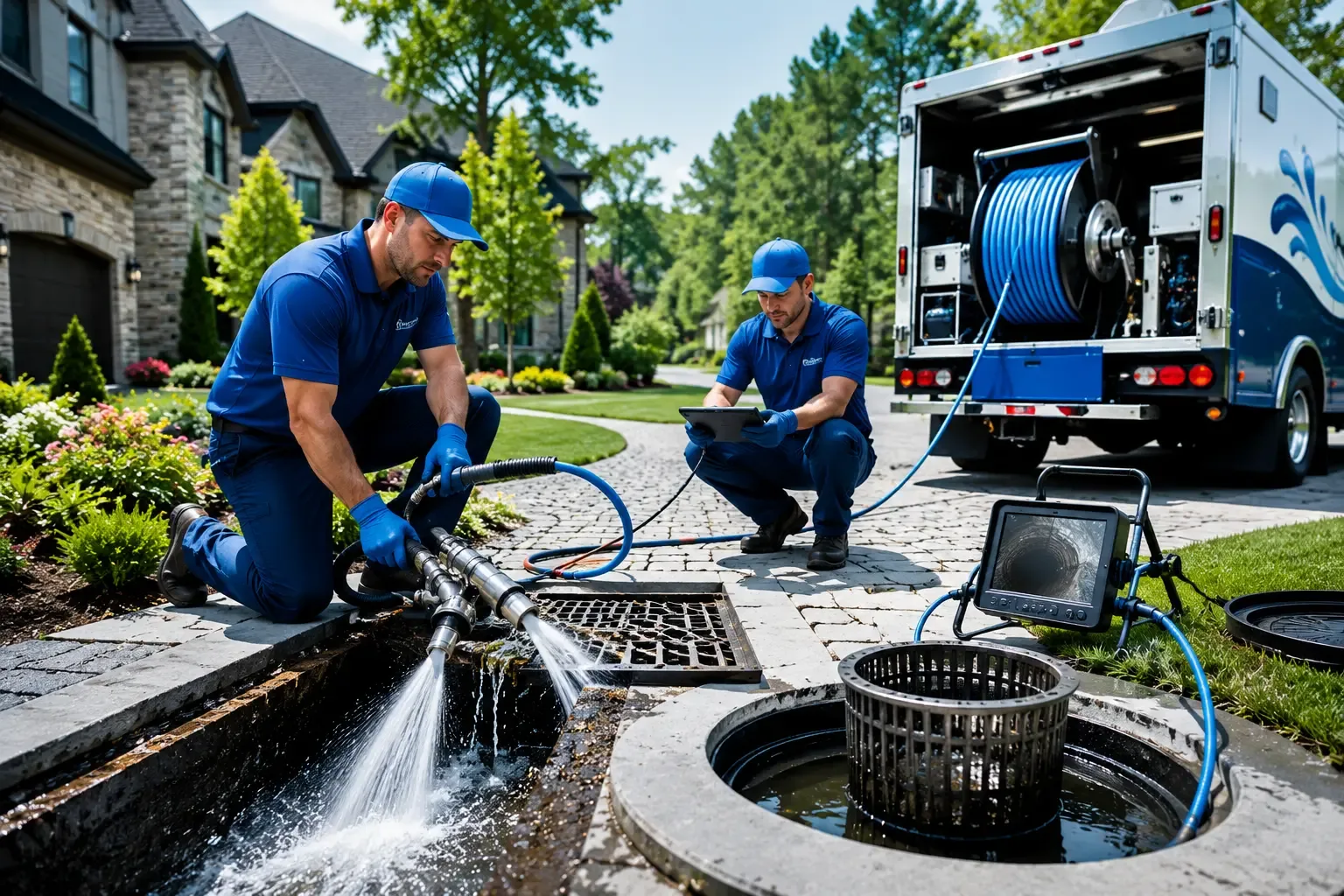 Local outdoor drain cleaning professionals in Rice, TX
