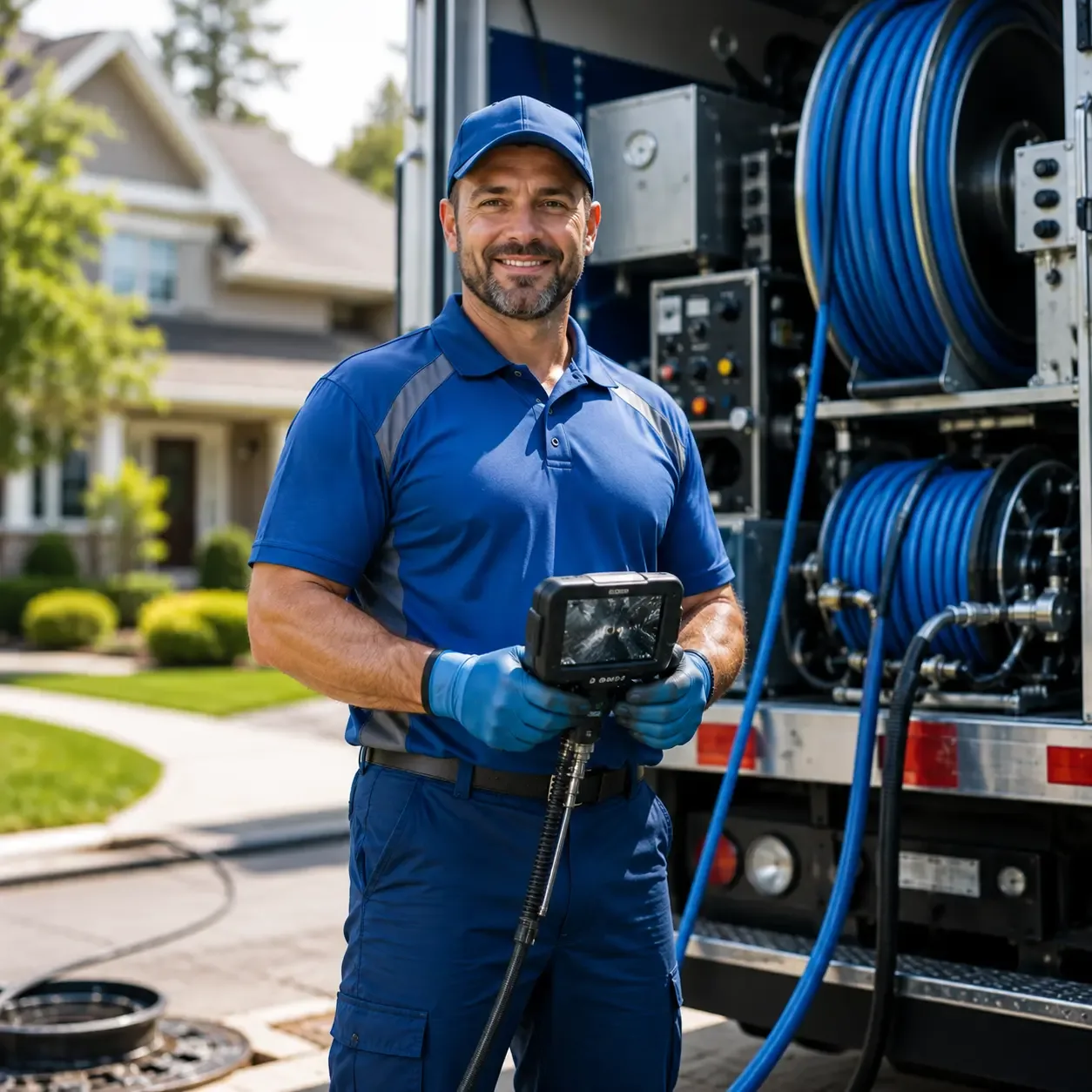 Local outdoor drain cleaning specialists in Rice, TX